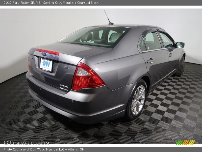 Sterling Grey Metallic / Charcoal Black 2012 Ford Fusion SEL V6