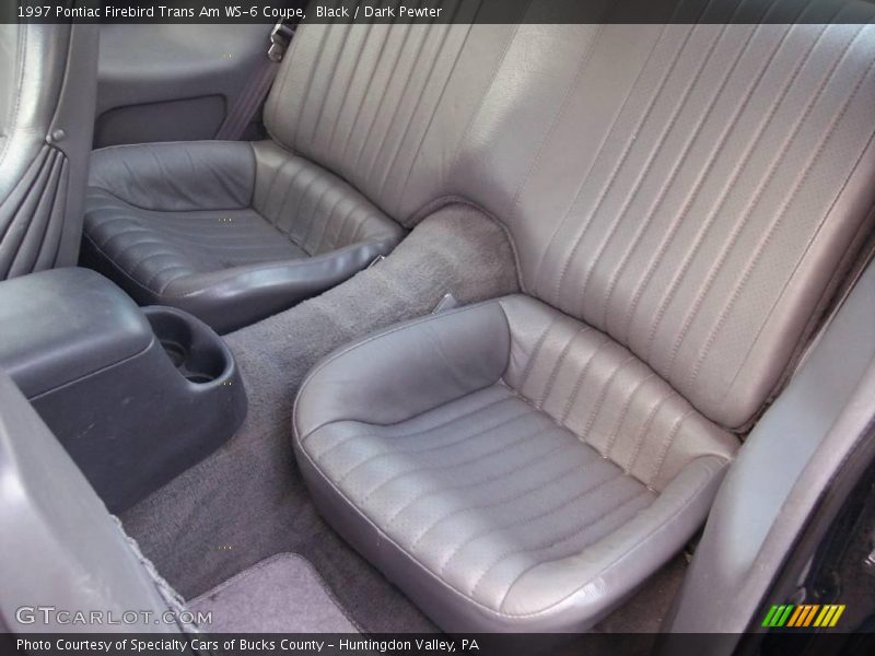 Black / Dark Pewter 1997 Pontiac Firebird Trans Am WS-6 Coupe