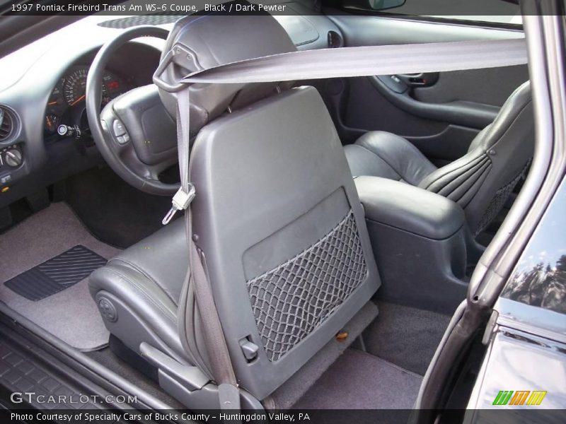 Black / Dark Pewter 1997 Pontiac Firebird Trans Am WS-6 Coupe