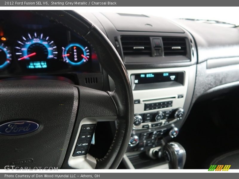 Sterling Grey Metallic / Charcoal Black 2012 Ford Fusion SEL V6