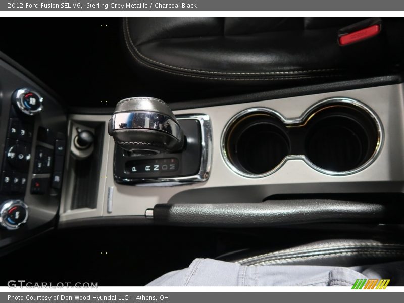 Sterling Grey Metallic / Charcoal Black 2012 Ford Fusion SEL V6