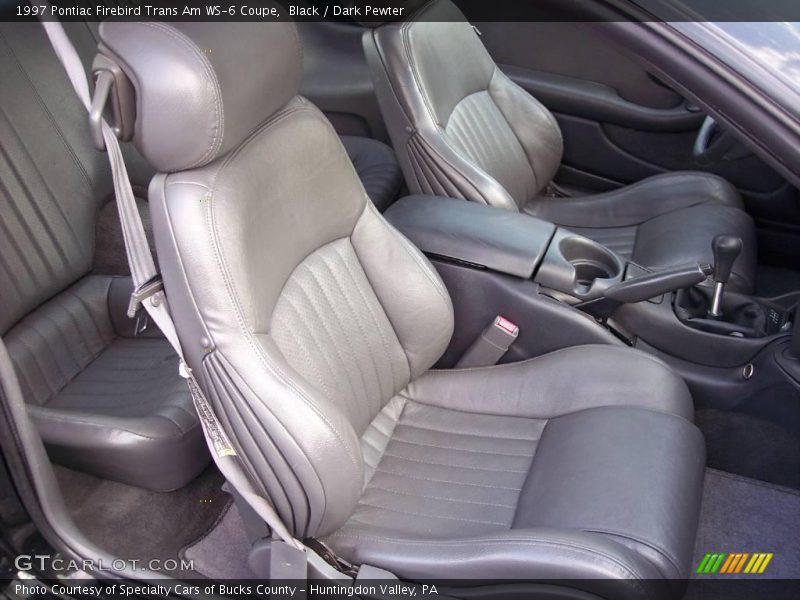Black / Dark Pewter 1997 Pontiac Firebird Trans Am WS-6 Coupe