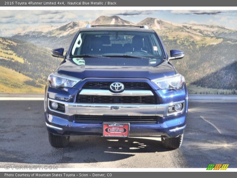 Nautical Blue Metallic / Black 2016 Toyota 4Runner Limited 4x4