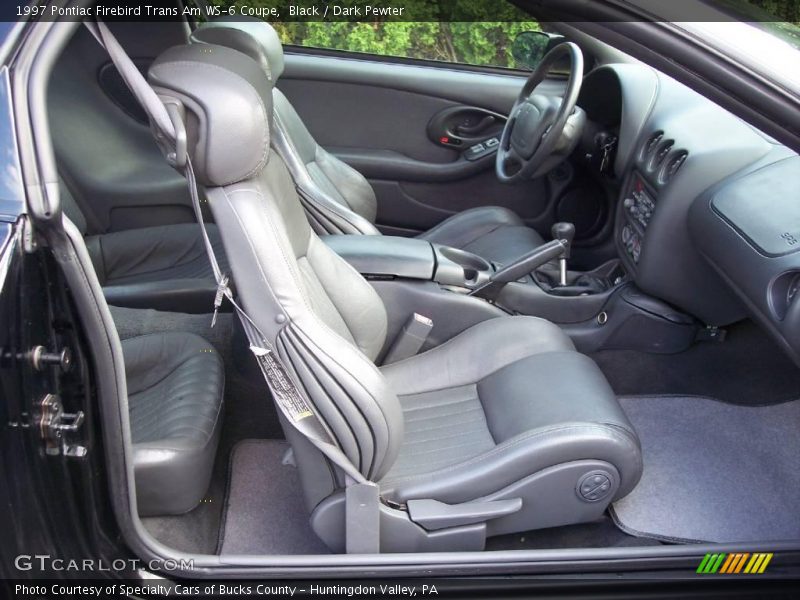 Black / Dark Pewter 1997 Pontiac Firebird Trans Am WS-6 Coupe