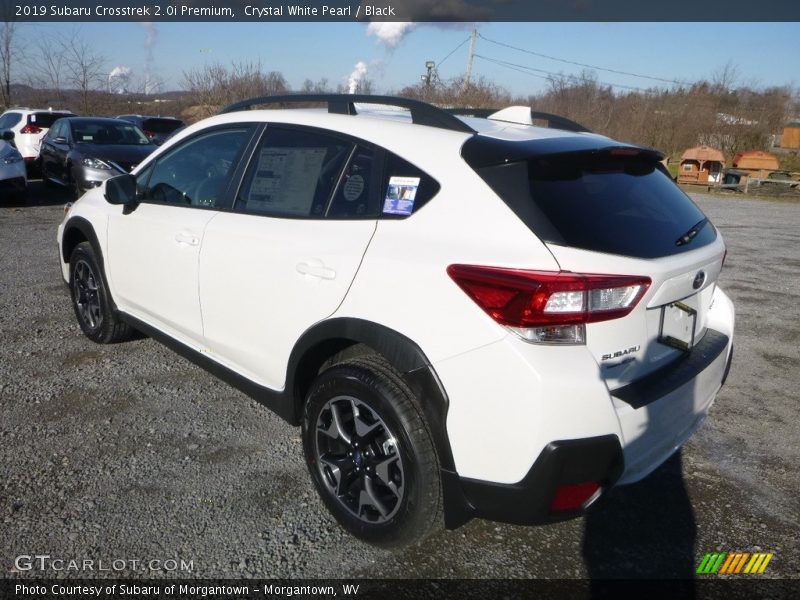 Crystal White Pearl / Black 2019 Subaru Crosstrek 2.0i Premium