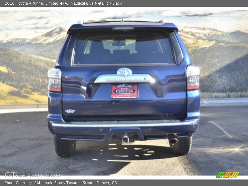 Nautical Blue Metallic / Black 2016 Toyota 4Runner Limited 4x4