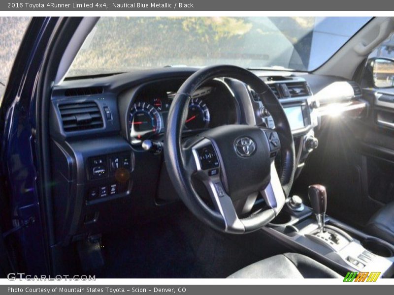 Nautical Blue Metallic / Black 2016 Toyota 4Runner Limited 4x4