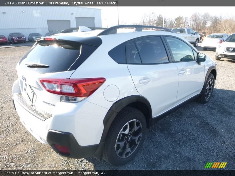 Crystal White Pearl / Black 2019 Subaru Crosstrek 2.0i Premium