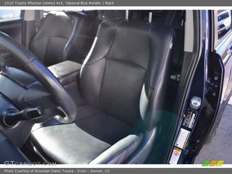 Nautical Blue Metallic / Black 2016 Toyota 4Runner Limited 4x4