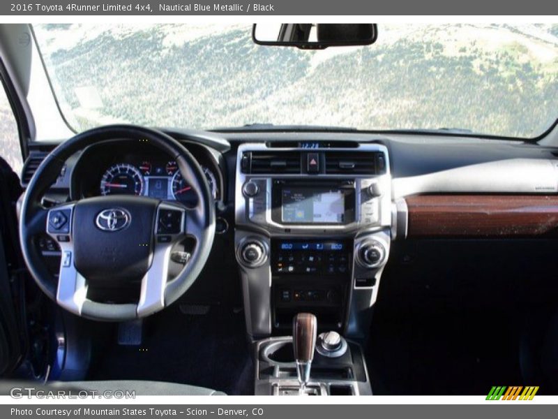 Nautical Blue Metallic / Black 2016 Toyota 4Runner Limited 4x4