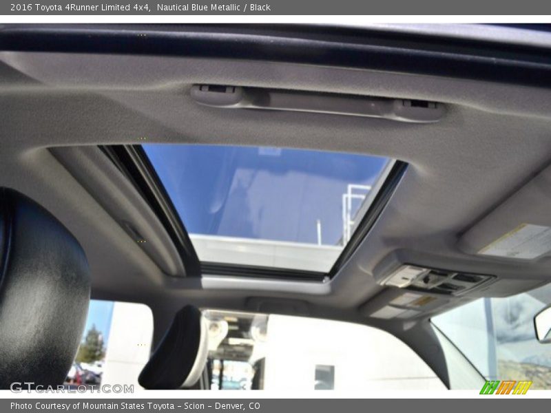 Nautical Blue Metallic / Black 2016 Toyota 4Runner Limited 4x4