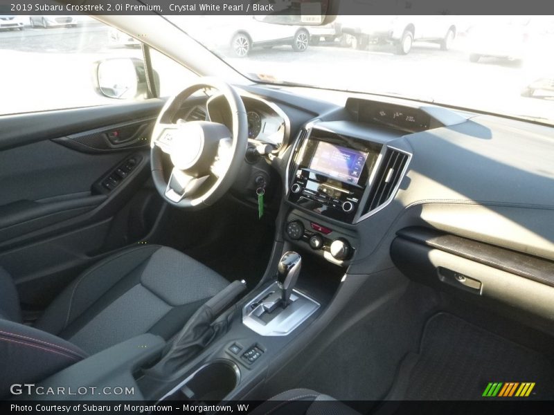 Crystal White Pearl / Black 2019 Subaru Crosstrek 2.0i Premium