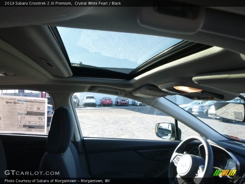 Crystal White Pearl / Black 2019 Subaru Crosstrek 2.0i Premium