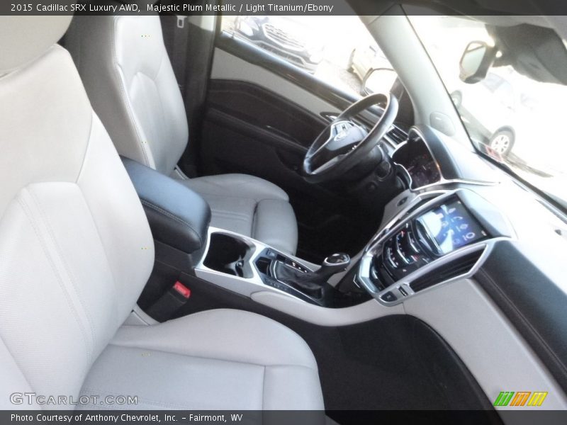 Majestic Plum Metallic / Light Titanium/Ebony 2015 Cadillac SRX Luxury AWD