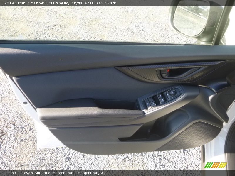 Crystal White Pearl / Black 2019 Subaru Crosstrek 2.0i Premium