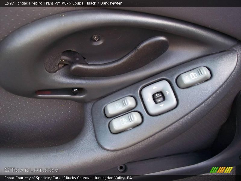 Black / Dark Pewter 1997 Pontiac Firebird Trans Am WS-6 Coupe