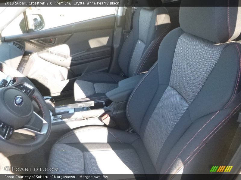 Crystal White Pearl / Black 2019 Subaru Crosstrek 2.0i Premium