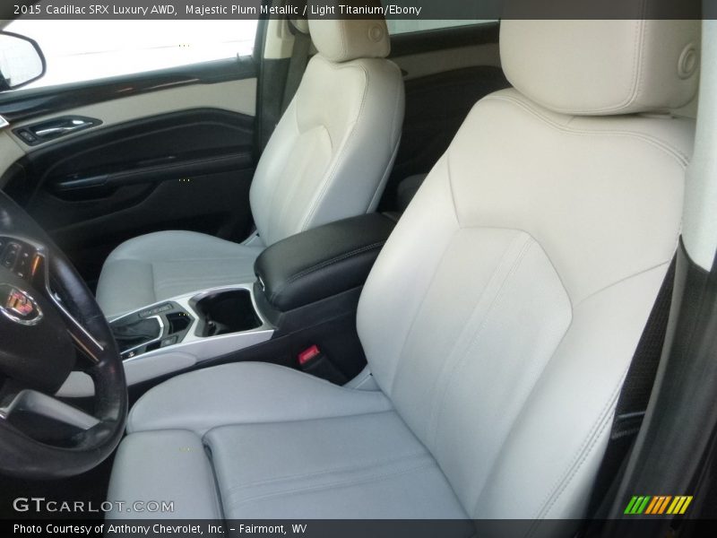 Majestic Plum Metallic / Light Titanium/Ebony 2015 Cadillac SRX Luxury AWD