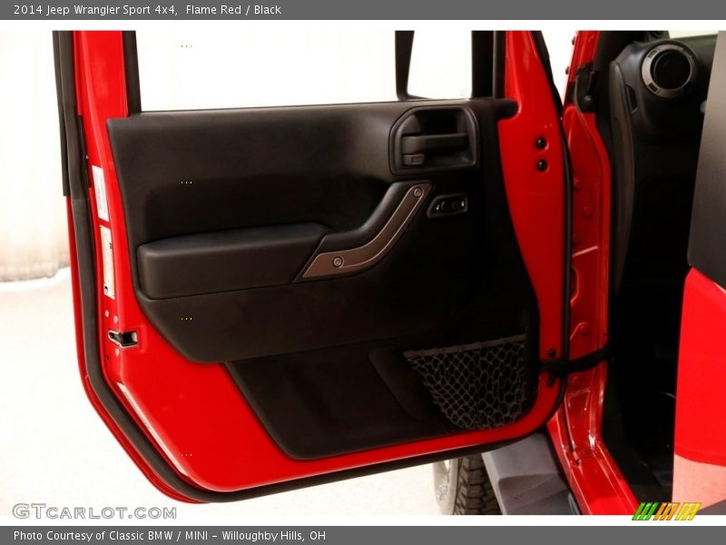 Flame Red / Black 2014 Jeep Wrangler Sport 4x4