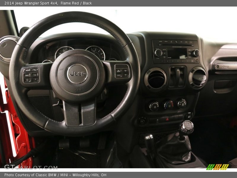 Flame Red / Black 2014 Jeep Wrangler Sport 4x4