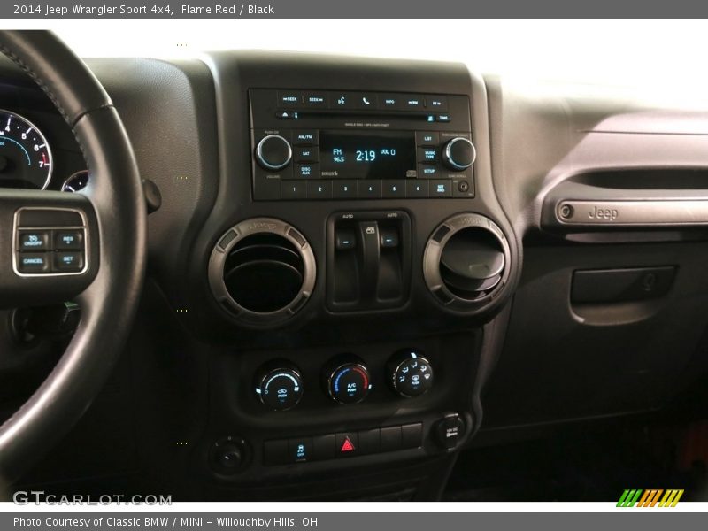 Flame Red / Black 2014 Jeep Wrangler Sport 4x4