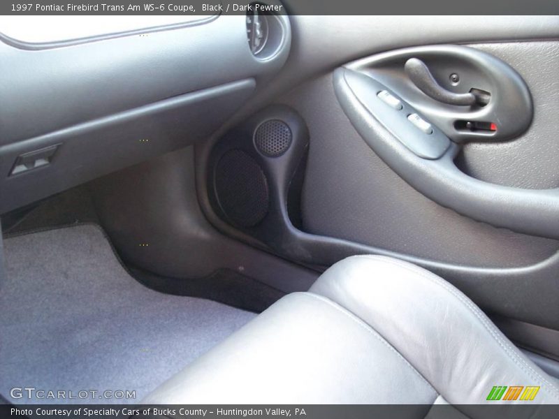 Black / Dark Pewter 1997 Pontiac Firebird Trans Am WS-6 Coupe
