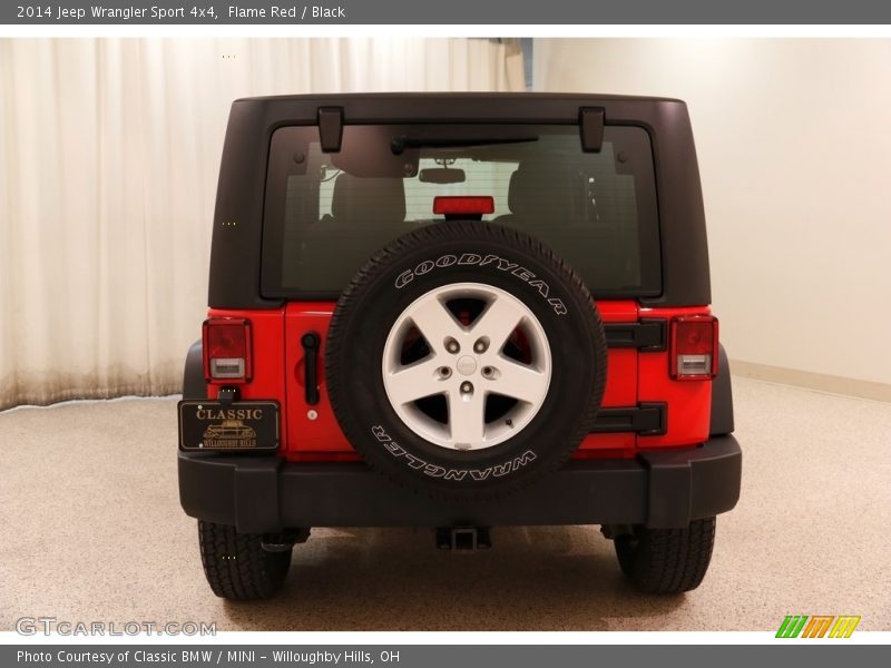 Flame Red / Black 2014 Jeep Wrangler Sport 4x4