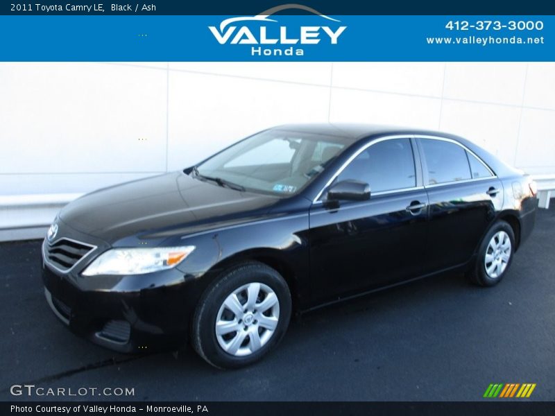 Black / Ash 2011 Toyota Camry LE