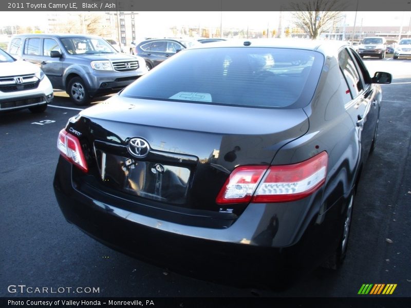 Black / Ash 2011 Toyota Camry LE