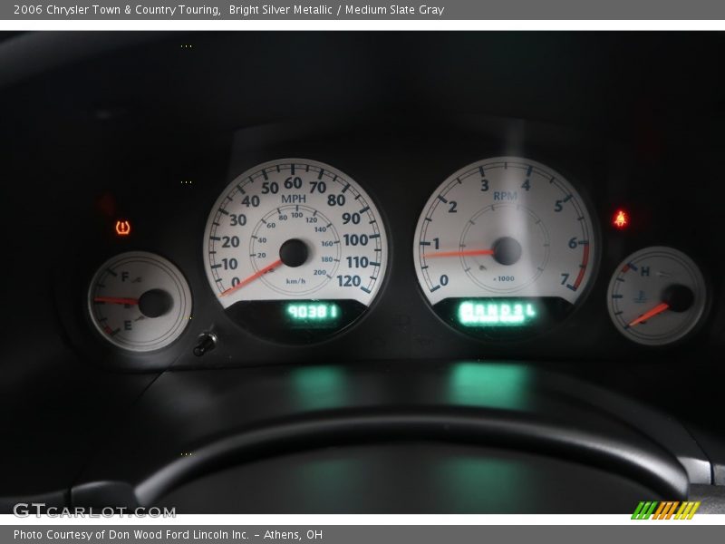 Bright Silver Metallic / Medium Slate Gray 2006 Chrysler Town & Country Touring