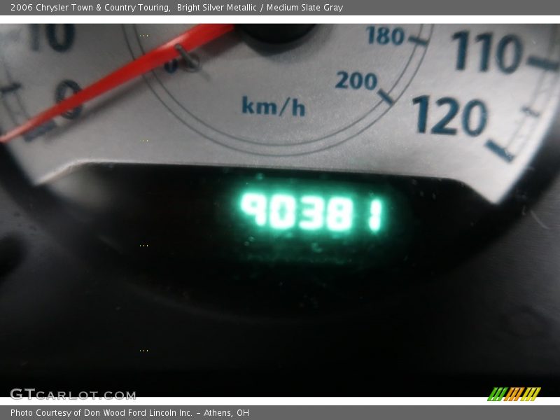 Bright Silver Metallic / Medium Slate Gray 2006 Chrysler Town & Country Touring