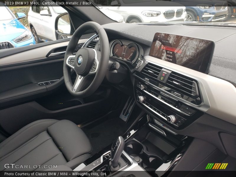 Carbon Black Metallic / Black 2019 BMW X3 M40i