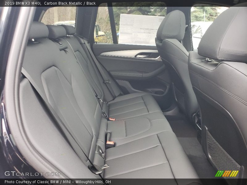 Carbon Black Metallic / Black 2019 BMW X3 M40i