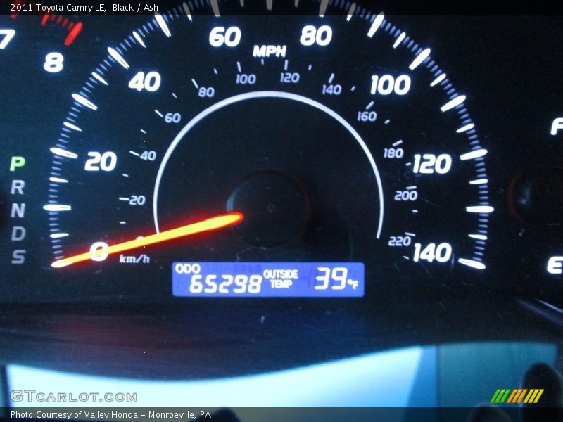 Black / Ash 2011 Toyota Camry LE