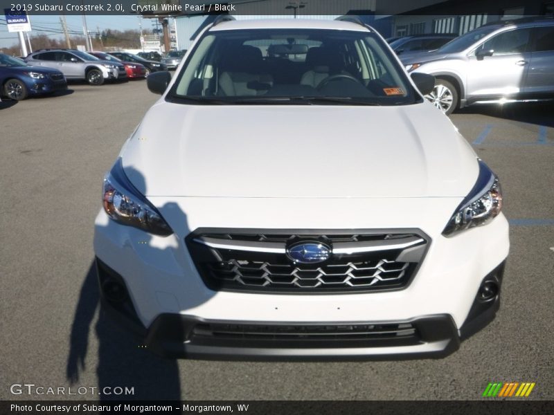 Crystal White Pearl / Black 2019 Subaru Crosstrek 2.0i