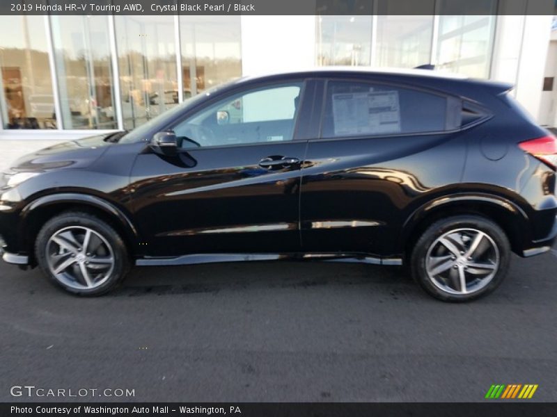 Crystal Black Pearl / Black 2019 Honda HR-V Touring AWD