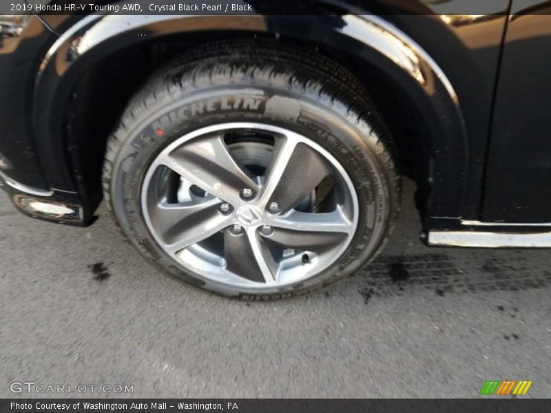 Crystal Black Pearl / Black 2019 Honda HR-V Touring AWD