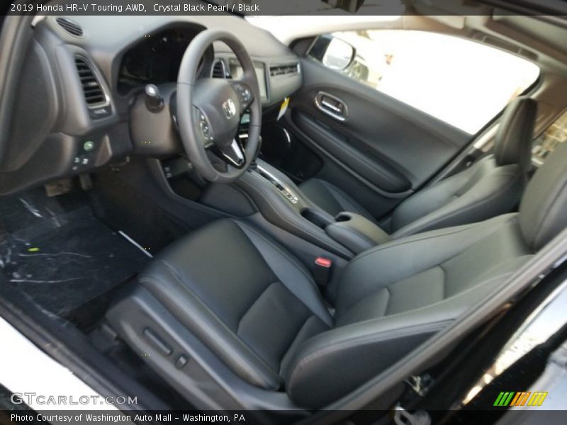 Crystal Black Pearl / Black 2019 Honda HR-V Touring AWD