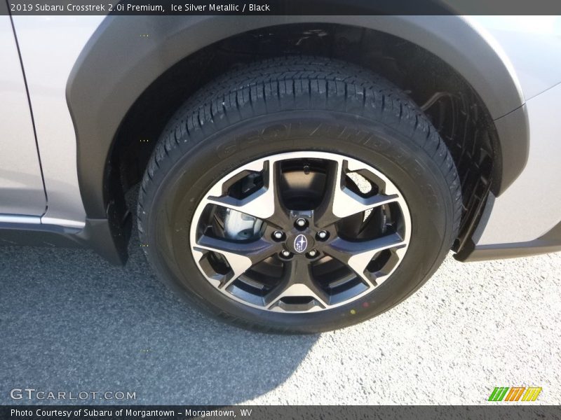 Ice Silver Metallic / Black 2019 Subaru Crosstrek 2.0i Premium