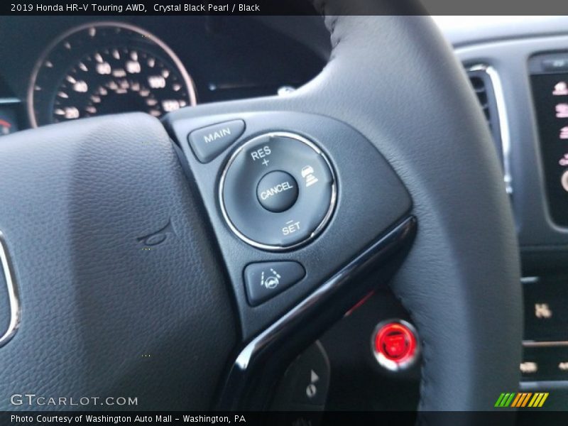 Crystal Black Pearl / Black 2019 Honda HR-V Touring AWD