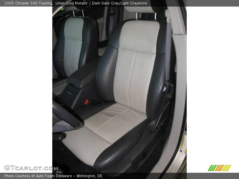 Linen Gold Metallic / Dark Slate Gray/Light Graystone 2005 Chrysler 300 Touring