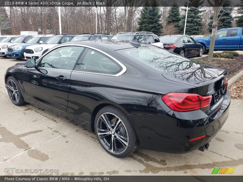 Jet Black / Black 2019 BMW 4 Series 430i xDrive Coupe