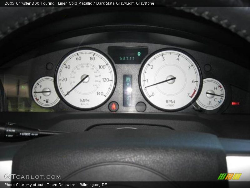 Linen Gold Metallic / Dark Slate Gray/Light Graystone 2005 Chrysler 300 Touring