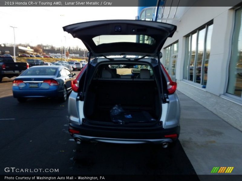 Lunar Silver Metallic / Gray 2019 Honda CR-V Touring AWD