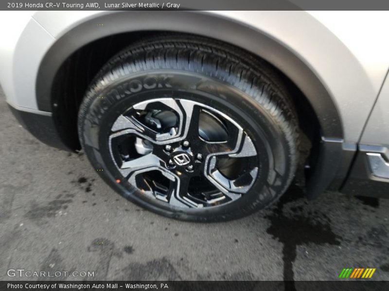 Lunar Silver Metallic / Gray 2019 Honda CR-V Touring AWD