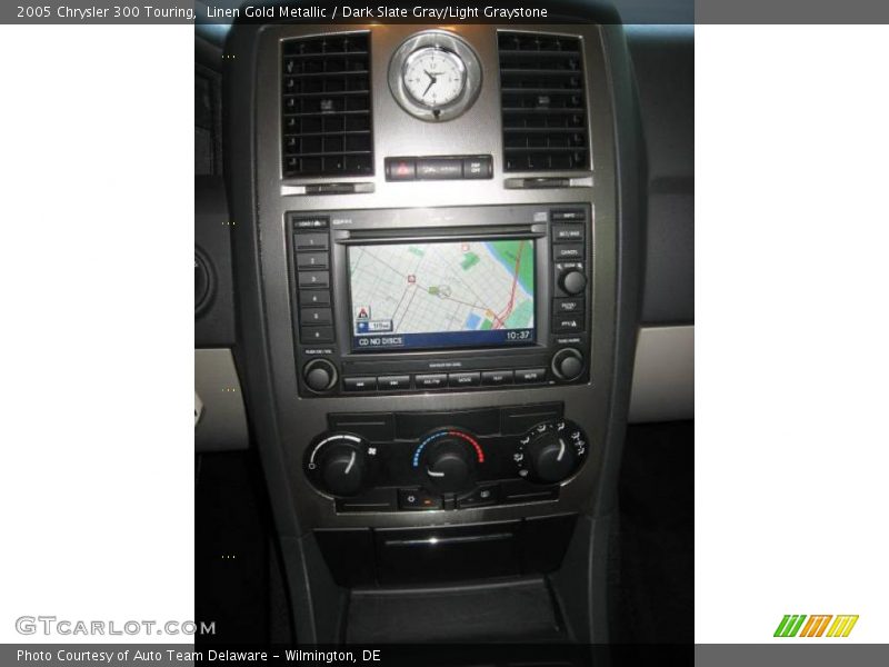 Linen Gold Metallic / Dark Slate Gray/Light Graystone 2005 Chrysler 300 Touring