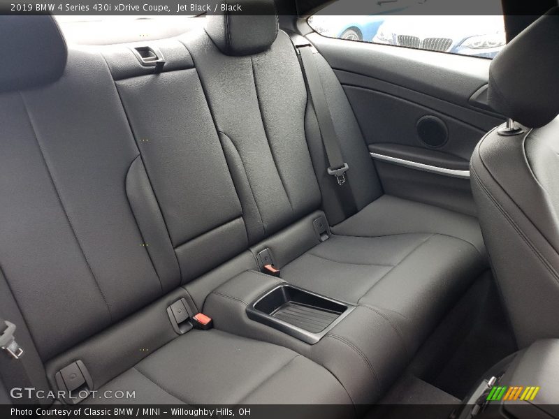 Rear Seat of 2019 4 Series 430i xDrive Coupe