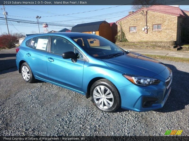Island Blue Pearl / Black 2019 Subaru Impreza 2.0i 5-Door
