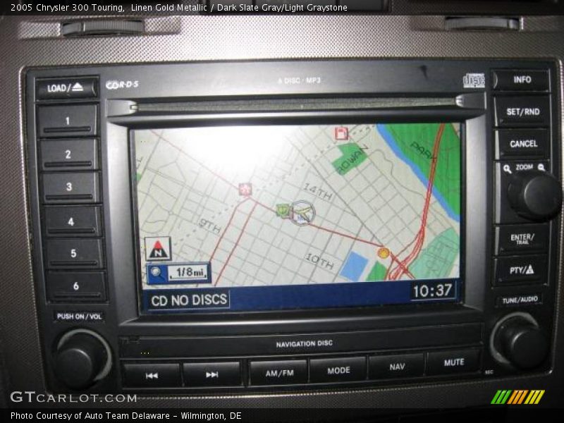 Linen Gold Metallic / Dark Slate Gray/Light Graystone 2005 Chrysler 300 Touring