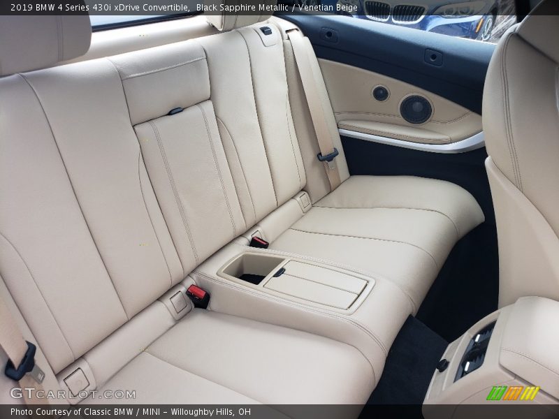 Rear Seat of 2019 4 Series 430i xDrive Convertible